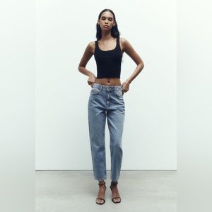 ZARA | High-Rise Mom Jeans